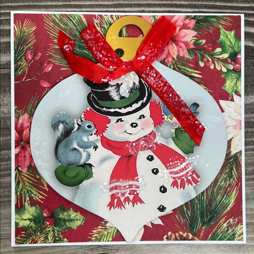 Handmade Christmas and Holiday Cards Set of 20 5.5”x5.5”Includes Envelopes